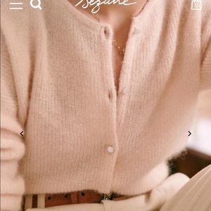 Sezane Gaspard Jumper Nude sz S